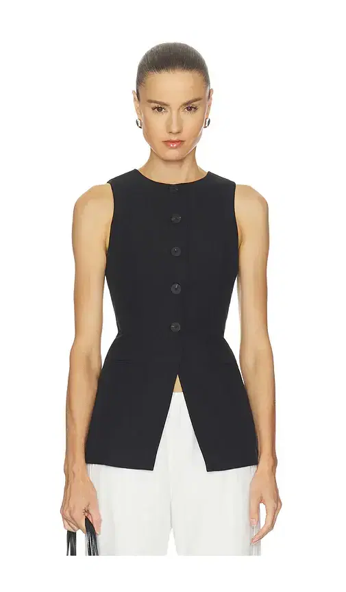 ALIGNE Leo Linen Mix Waistcoat