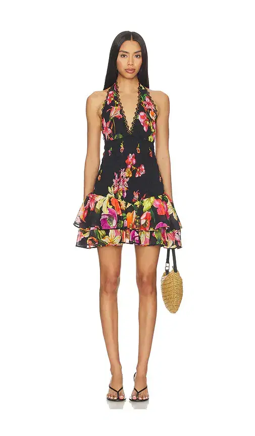CHARO RUIZ IBIZA Tropic Short Dress