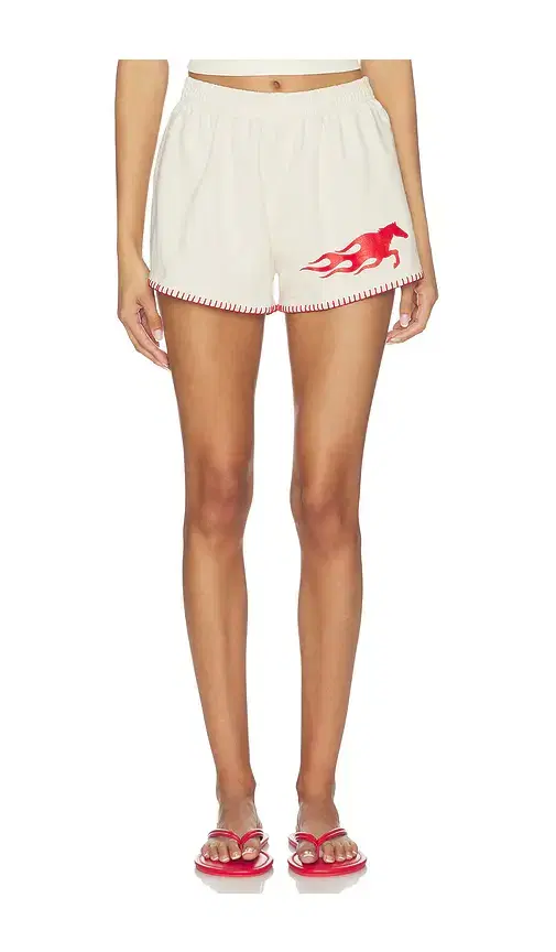 Darlin Hot Bronc Heavy Fleece Short