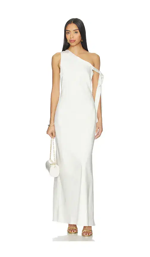 Runaway The Label Viola One Shoulder Maxi Dress