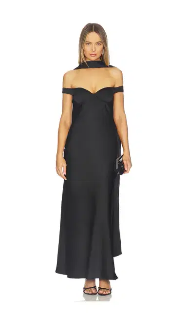 Runaway The Label Raphaella Off Shoulder Maxi Dress | Thumbnail 1 Runaway The Label Raphaella Off Shoulder Maxi Dress | Thumbnail 1