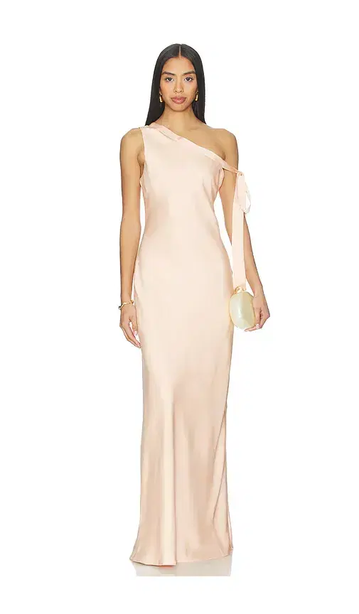 Viola One Shoulder Maxi Dress