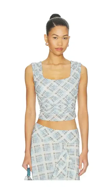 SOVERE Novalyn Plaid Top | Thumbnail 1