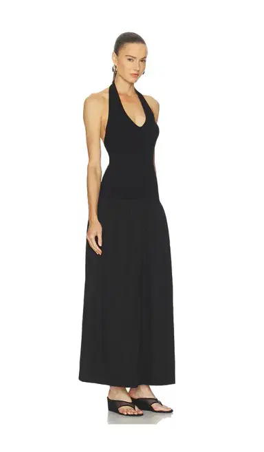 ENZA COSTA Cotton Halter Dress | Thumbnail 2