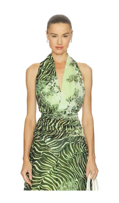 Muma World Midori Pleated Estelle Top | Thumbnail 1