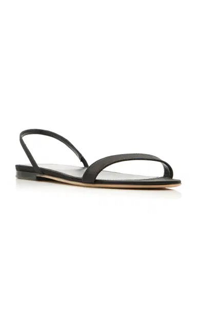 The Row Ella Leather Sandals | Thumbnail 4 The Row Ella Leather Sandals | Thumbnail 4
