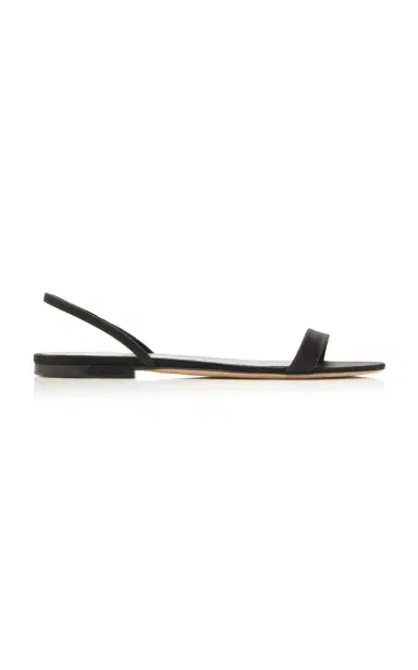 The Row Ella Leather Sandals | Thumbnail 6 The Row Ella Leather Sandals | Thumbnail 6