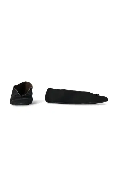 The Row Fay Bow Wool Flats | Thumbnail 4 The Row Fay Bow Wool Flats | Thumbnail 4