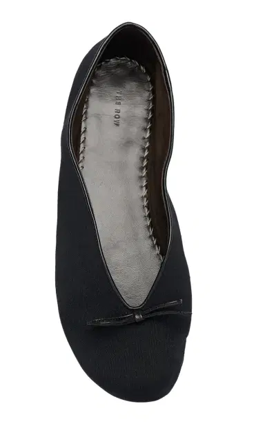 The Row Fay Bow Wool Flats | Thumbnail 5 The Row Fay Bow Wool Flats | Thumbnail 5