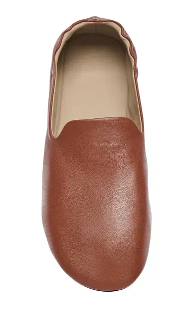 The Row Casa Leather Slippers | Thumbnail 6 The Row Casa Leather Slippers | Thumbnail 6