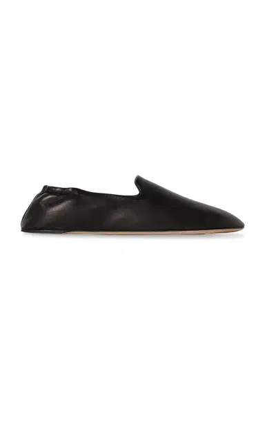 The Row Casa Leather Slippers | Thumbnail 8 The Row Casa Leather Slippers | Thumbnail 8