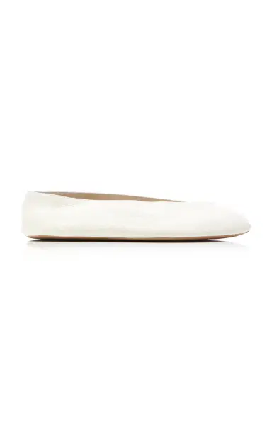 The Row Fay Two Leather Ballet Flats | Thumbnail 2 The Row Fay Two Leather Ballet Flats | Thumbnail 2