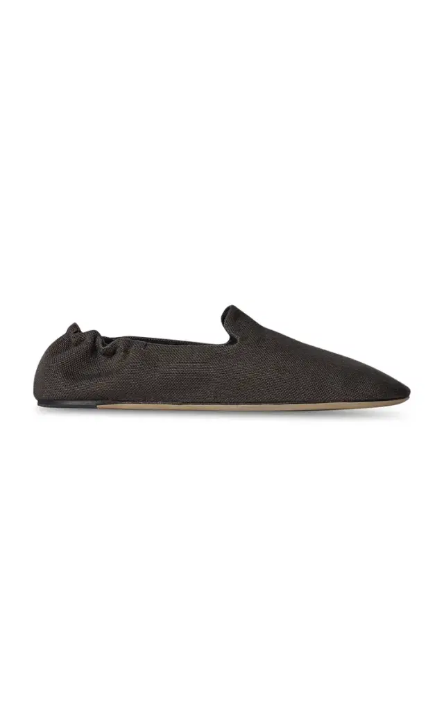 The Row Casa Canvas Slippers