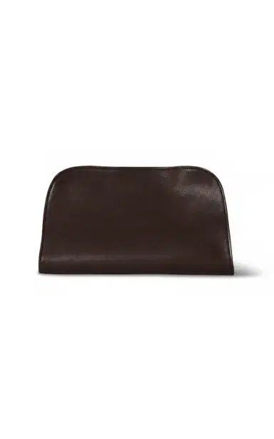 The Row Peggy Leather Clutch | Thumbnail 3 The Row Peggy Leather Clutch | Thumbnail 3