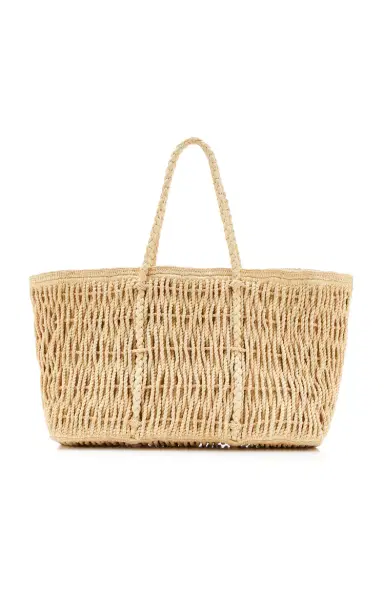 The Row Georgica Raffia Tote Bag | Thumbnail 5