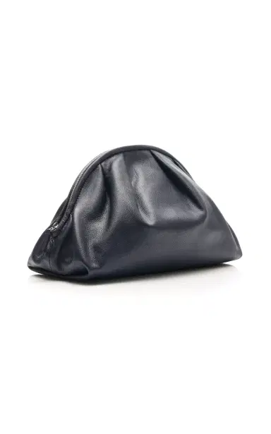 The Row Charlotte Leather Clutch | Thumbnail 3 The Row Charlotte Leather Clutch | Thumbnail 3