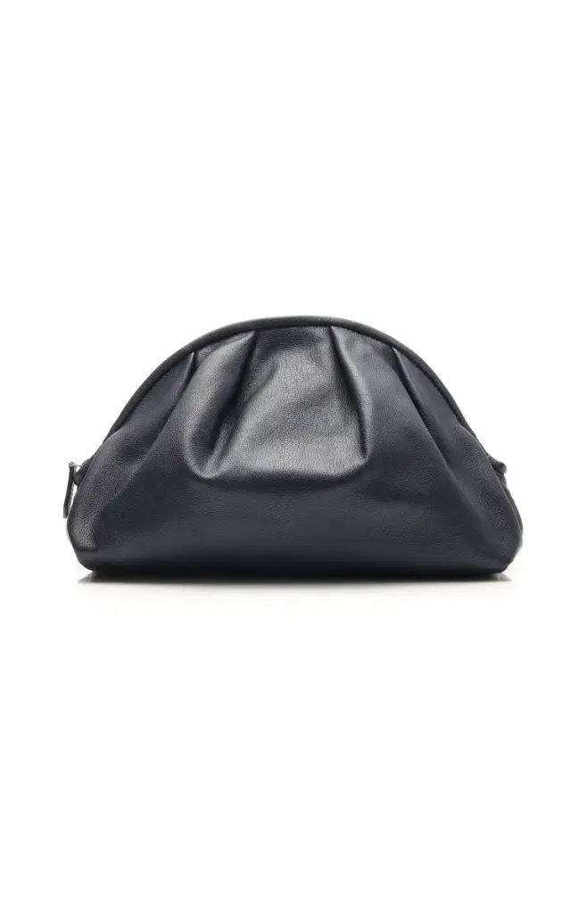 The Row Charlotte Leather Clutch