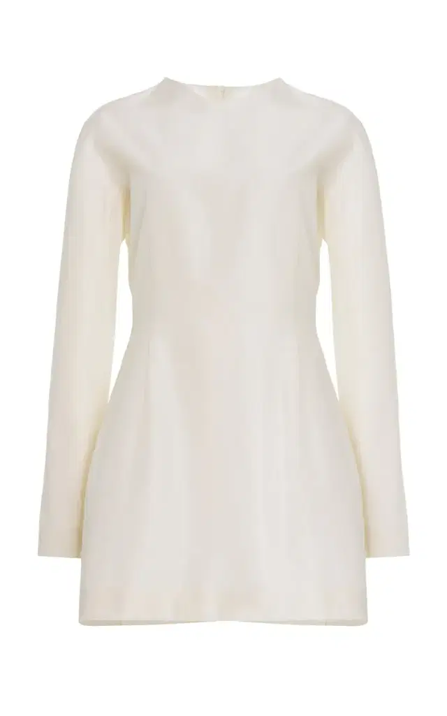 The Row Elione Cotton-Silk Taffeta Top