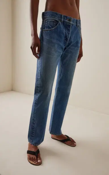 The Row Fima Rigid Low-Rise Straight-Leg Jeans | Thumbnail 3 The Row Fima Rigid Low-Rise Straight-Leg Jeans | Thumbnail 3