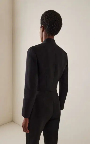 The Row Bellamy Cropped Wool Jacket | Thumbnail 4 The Row Bellamy Cropped Wool Jacket | Thumbnail 4