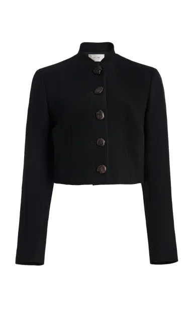 The Row Bellamy Cropped Wool Jacket | Thumbnail 6 The Row Bellamy Cropped Wool Jacket | Thumbnail 6