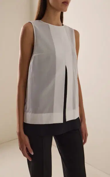 The Row Enzel Layered Cotton Top | Thumbnail 2