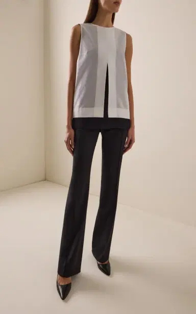 The Row Enzel Layered Cotton Top | Thumbnail 3