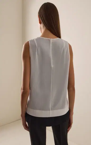 The Row Enzel Layered Cotton Top | Thumbnail 4