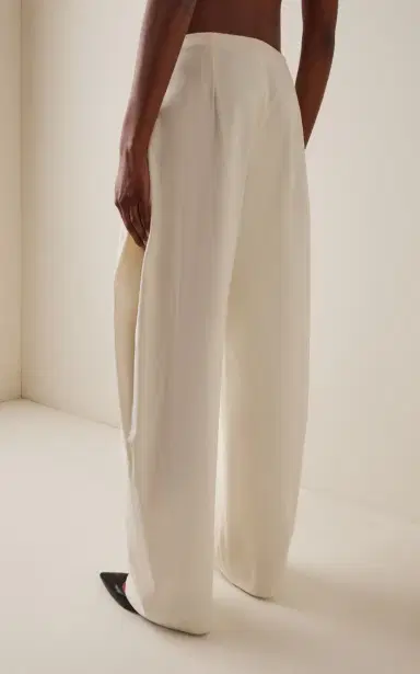 The Row Galeiileo Mid-Rise Barrel-Leg Pants | Thumbnail 4 The Row Galeiileo Mid-Rise Barrel-Leg Pants | Thumbnail 4