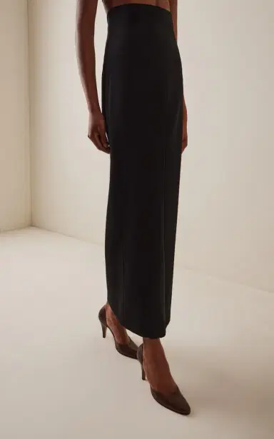 The Row Iphora High-Waisted Wool Maxi Skirt | Thumbnail 3