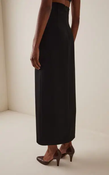The Row Iphora High-Waisted Wool Maxi Skirt | Thumbnail 4