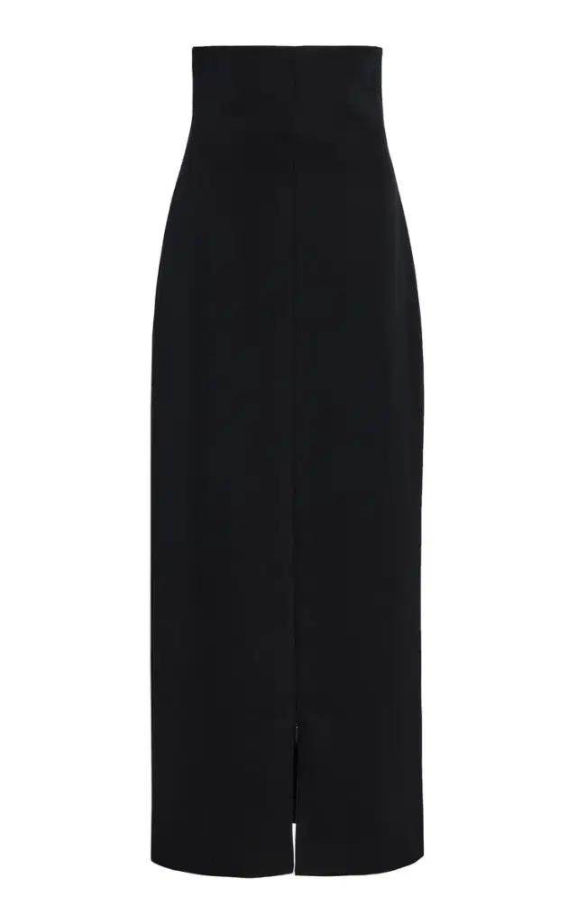 The Row Iphora High-Waisted Wool Maxi Skirt