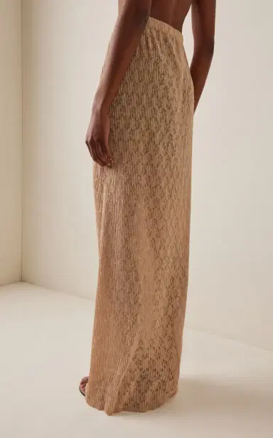 The Row Bandi Plissé Lace Maxi Skirt | Thumbnail 4