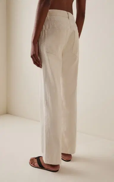 The Row Fargo Rigid High-Rise Straight-Leg Jeans | Thumbnail 4