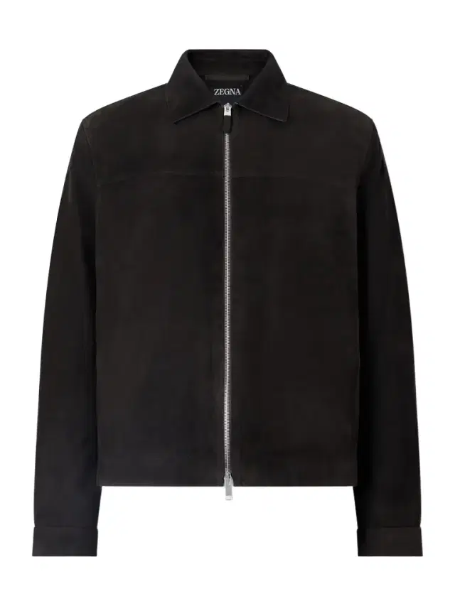 Suede Blouson Jacket - Men