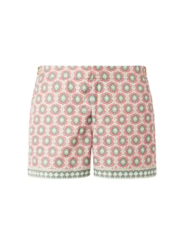 Orlebar Brown Setter Passetto Straight-Leg Mid-Length Printed Swim Shorts - Men
