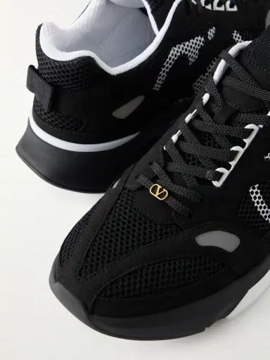 Valentino Garavani Demivee Suede-Trimmed Mesh Sneakers - Men | Thumbnail 5 Valentino Garavani Demivee Suede-Trimmed Mesh Sneakers - Men | Thumbnail 5