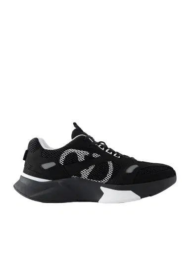 Valentino Garavani Demivee Suede-Trimmed Mesh Sneakers - Men | Thumbnail 1 Valentino Garavani Demivee Suede-Trimmed Mesh Sneakers - Men | Thumbnail 1