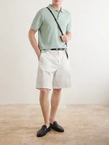 Sunspel Pima Cotton-Piqué Polo-Shirt - Men | Thumbnail 2