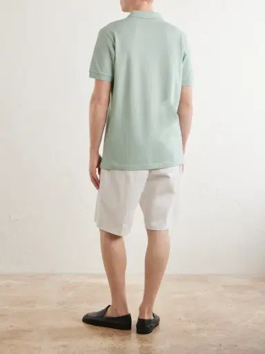 Sunspel Pima Cotton-Piqué Polo-Shirt - Men | Thumbnail 4