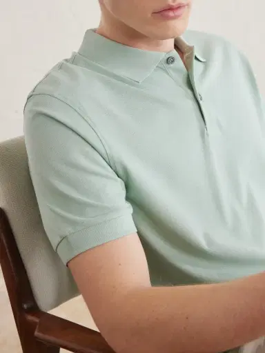 Sunspel Pima Cotton-Piqué Polo-Shirt - Men | Thumbnail 5