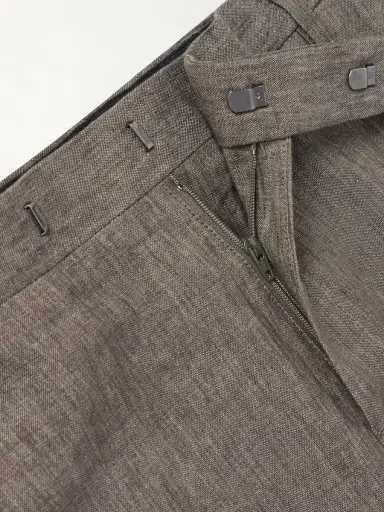Sunspel Straight-Leg Pleated Linen Suit Trousers - Men | Thumbnail 5