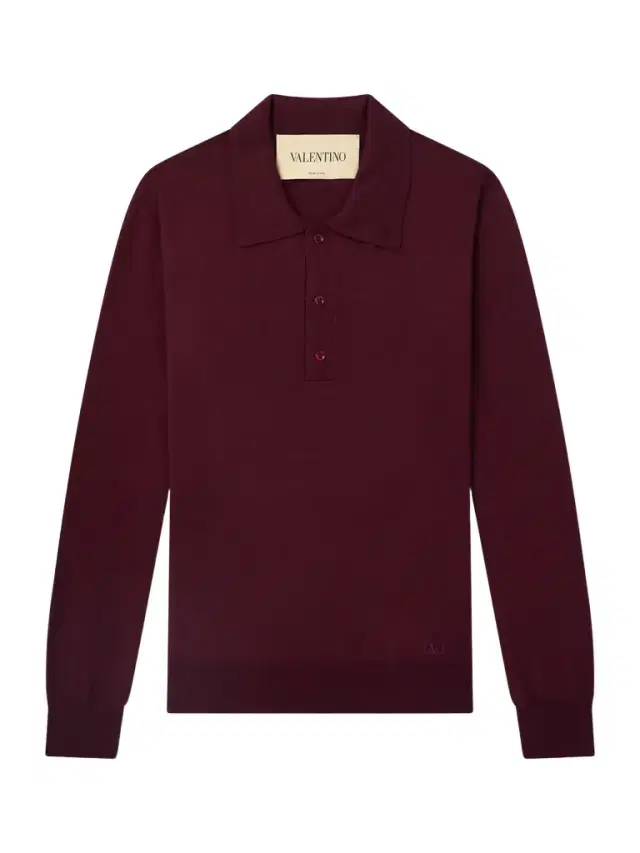 Logo-Embroidered Virgin Wool Polo Shirt - Men