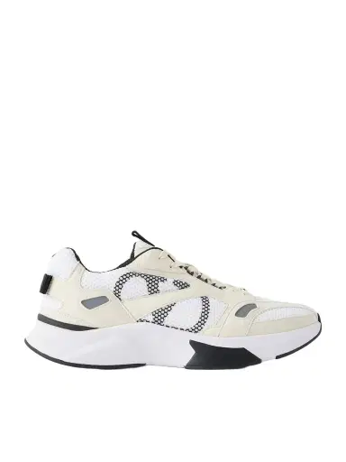 Valentino Garavani Demivee Suede-Trimmed Mesh Sneakers - Men | Thumbnail 1 Valentino Garavani Demivee Suede-Trimmed Mesh Sneakers - Men | Thumbnail 1