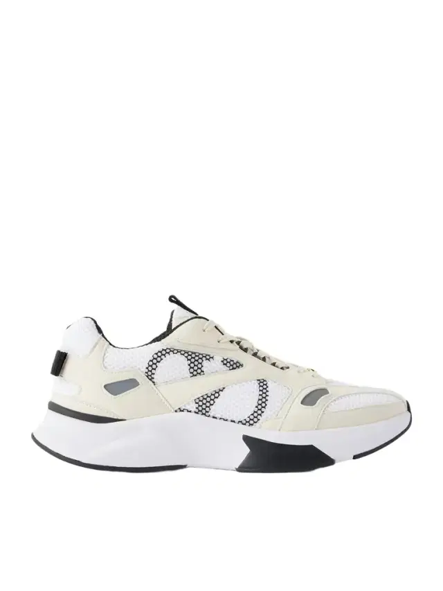 Valentino Garavani Demivee Suede-Trimmed Mesh Sneakers - Men