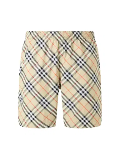 Burberry Treston Straight-Leg Mid-Length Checked Swim Shorts - Men | Thumbnail 1