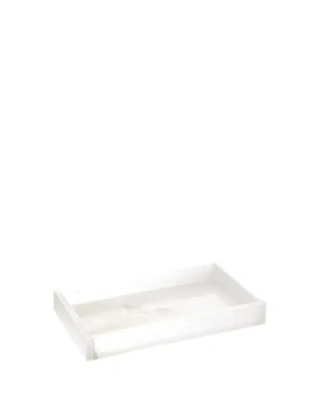 Labrazel Hielo White Onyx Tray