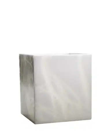 Labrazel Alisa Alabaster Wastebasket | Thumbnail 1