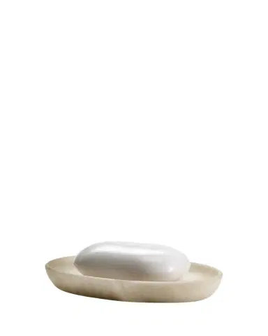 Labrazel Alisa Alabaster Soap Dish | Thumbnail 1