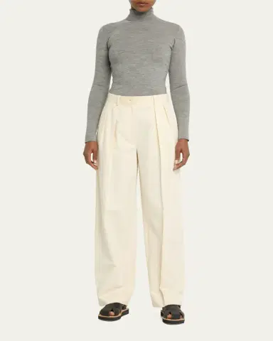 Gabriela Hearst May Wool-Cashmere Turtleneck Sweater | Thumbnail 6